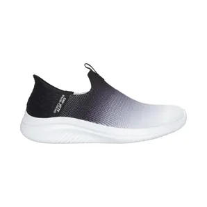 Skechers Slip-ins: Ultra Flex 3.0 Beauty Blend “Black / White (150183 Bkw)” (150183BKW)