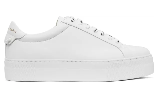 Givenchy White 4G Urban Street Platform Sneakers (BE001HE0X0)