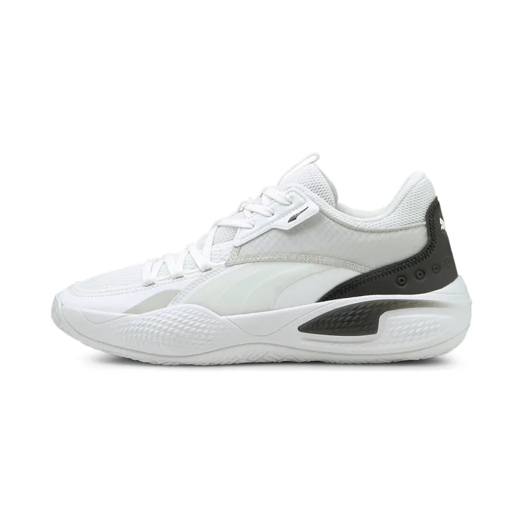 Puma Court Rider I basketbalschoenen Wit/Zwart (195634-03)