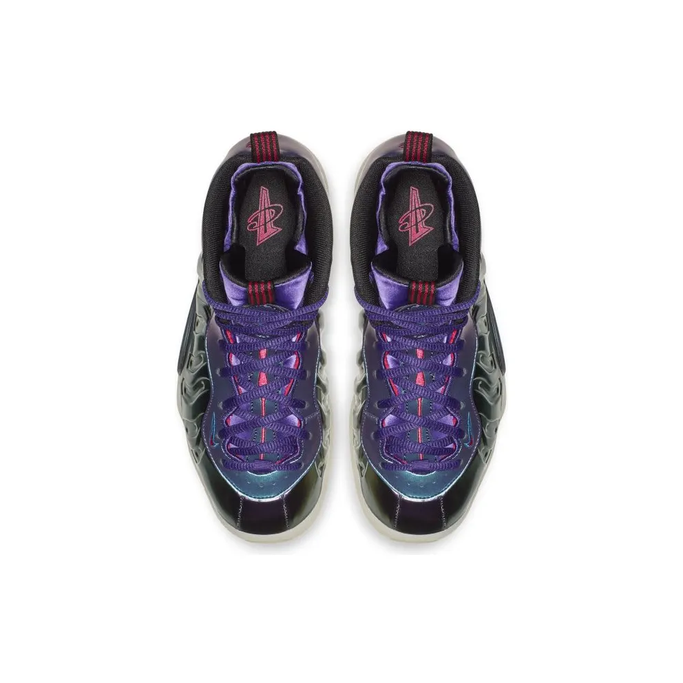 Nike Air Foamposite One Iridescent Purple (GS) Rush Pink/Rush Pink-Neptune Blue-Court Purple (644791-602)