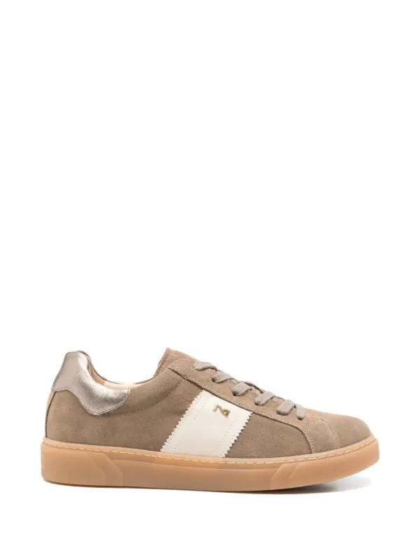 NERO GIARDINI suede stripe-detail sneakers – Bruin (I617420D405)