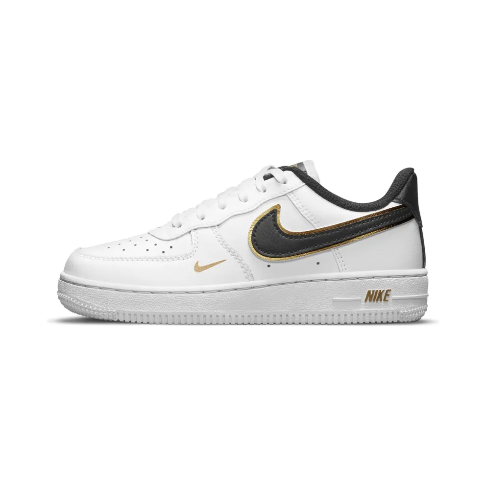 Nike Force 1 LV8 PS “White / Metallic Gold / Black” (DM3386-100)
