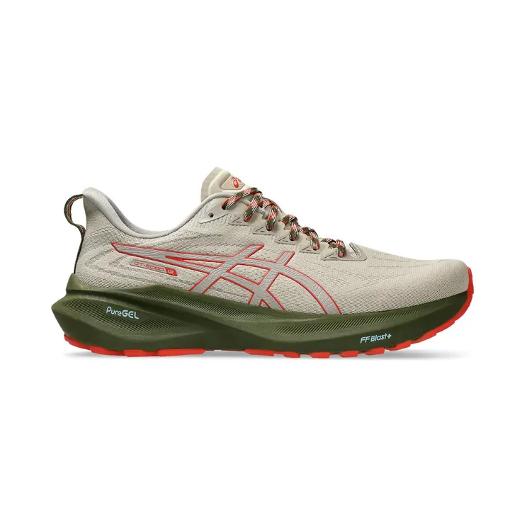 ASICS GT-2000 13 TR Nature Bathing Beige Red Snapper Green (1011B954-300)