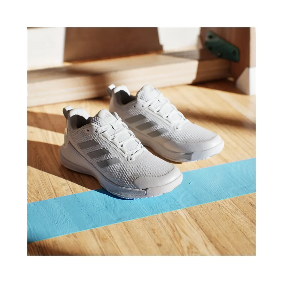 Adidas Novaflight 2 Indoor Cloud White / Silver Metallic / Cloud White (IG1609)