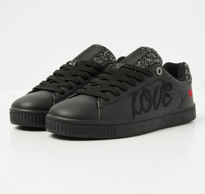 british knights sneaker Black/LOVE (B54-3607-02)