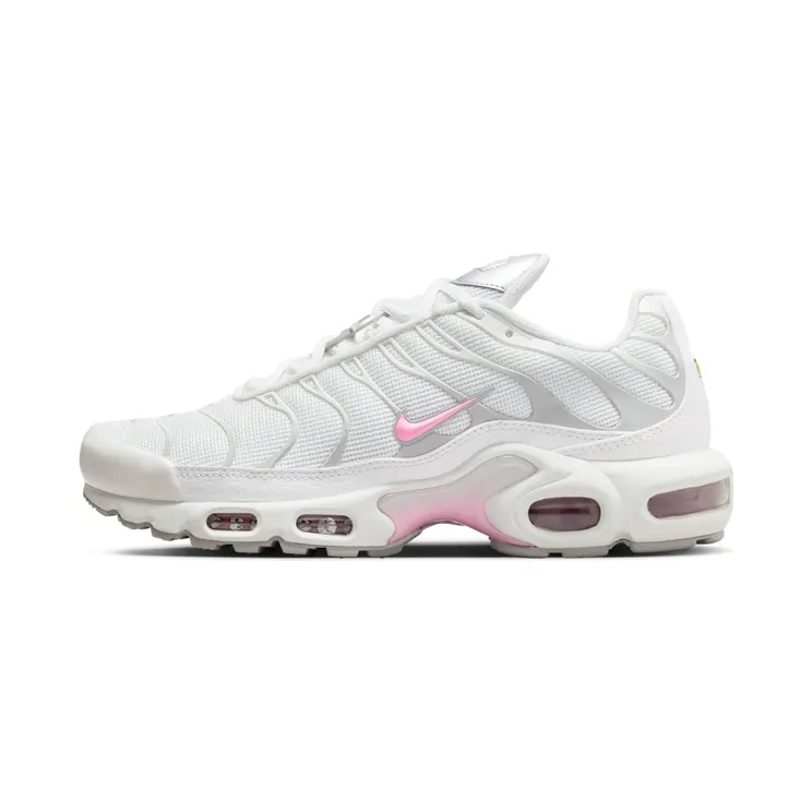 Nike Air Max Plus “Summit White / Grey Fog / Metallic Silver / Pink Rise” (HF0107-100)