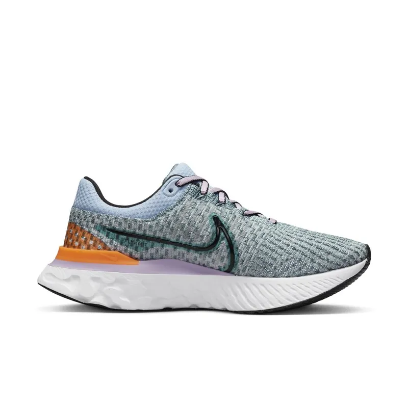 Nike React Infinity Run Flyknit 3 Road Running Grey (DD3024-300)