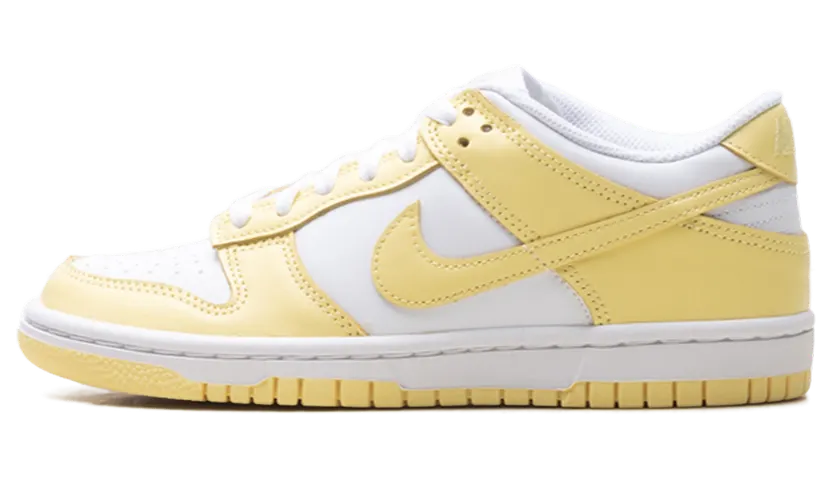 Nike Dunk Low GS “White Soft Yellow” (FB9109-126)