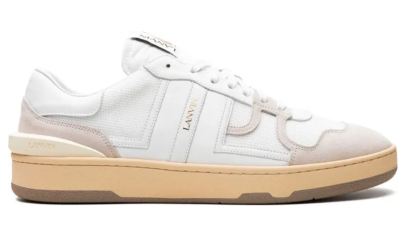 Lanvin Sneakers mit Schnürung – Weiß (FMSKDK00NASHA2000)