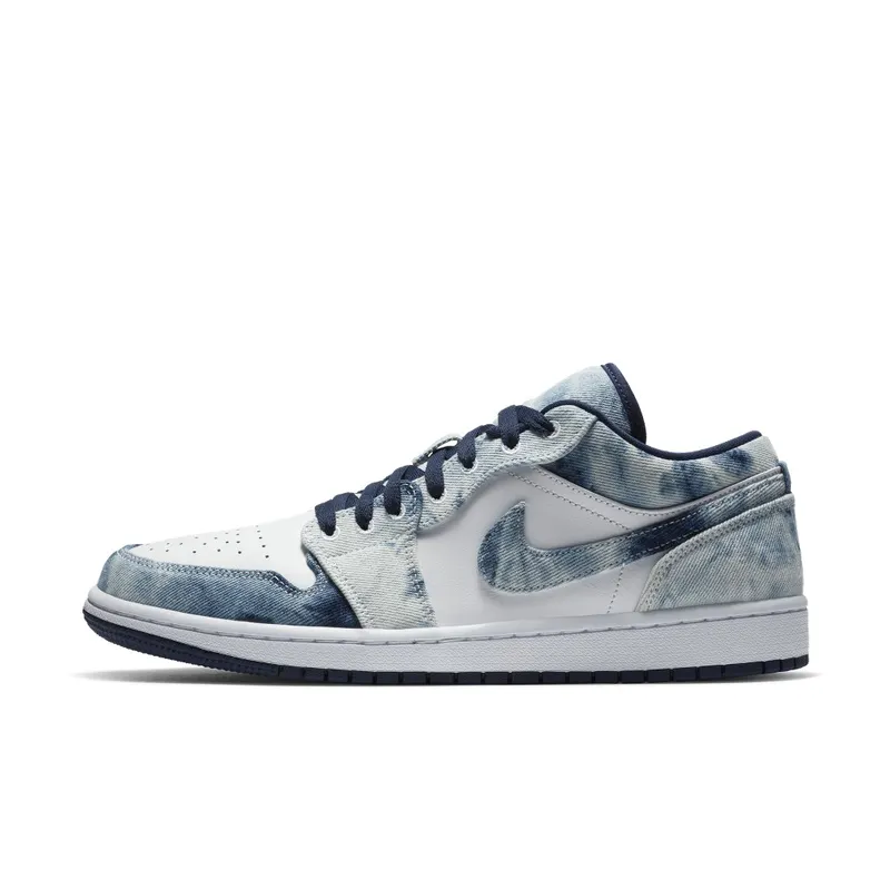 Air Jordan 1 Low ‘Washed Denim’ (2020) (CZ8455-100)
