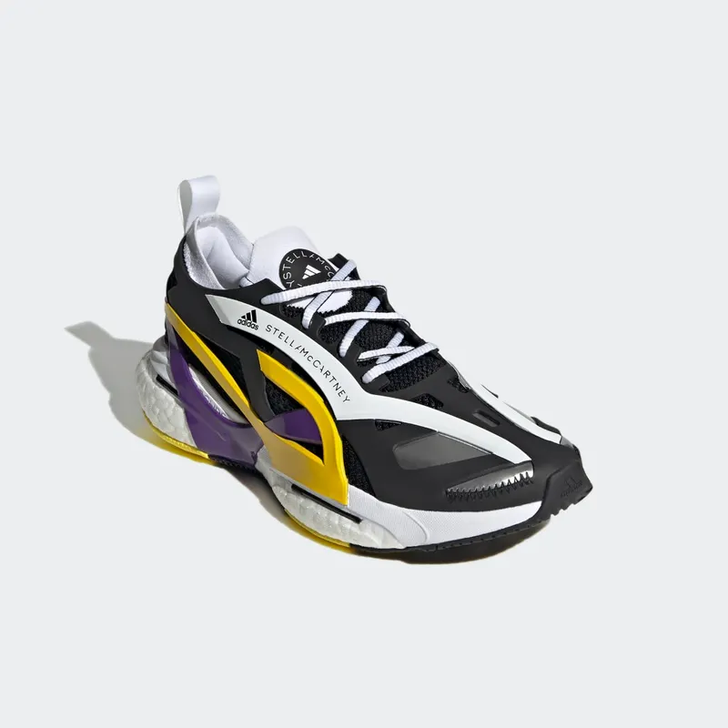 Adidas adidas by Stella McCartney Solarglide Running Core Black / Active Purple / Shock Yellow (GX9858)
