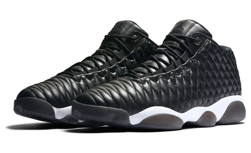 Jordan Horizon Low Premium Black/Black-Gym Red-White