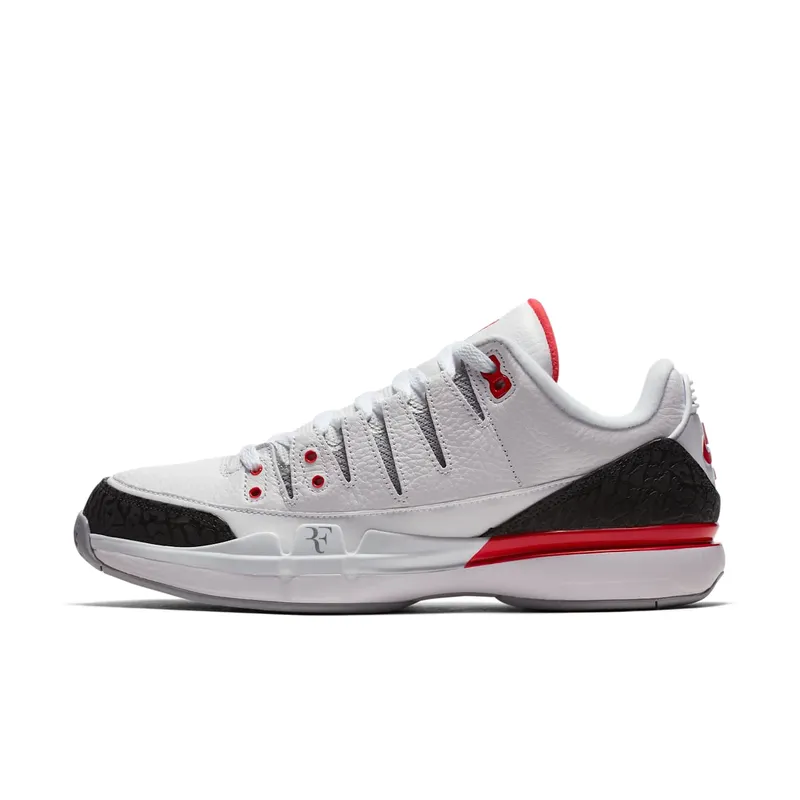 Air Jordan Nike Zoom Vapor III 3 RF Roger Federer White Fire Red (709998-106)