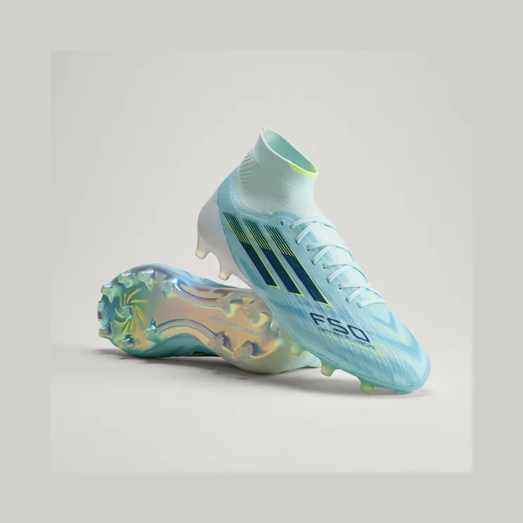 Adidas F50 Sparkfusion Elite Mid Cut FG/AG “Ice Cold Precision Pack” (JR6476)