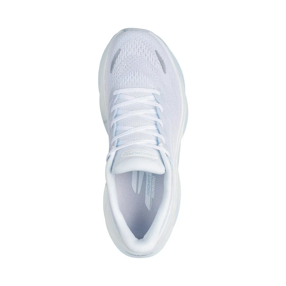 Skechers Aero Burst Sneaker White/Licht Blue