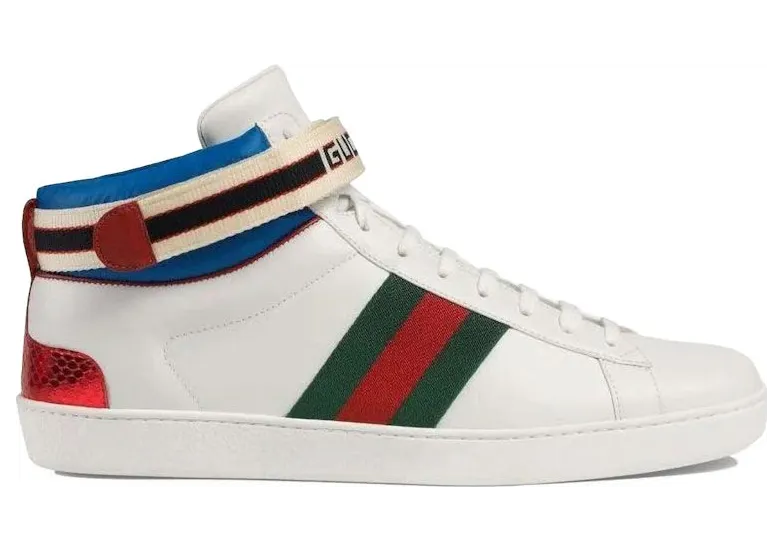 Gucci Ace Stripe High-Top White (523472 0FIW0 9092)