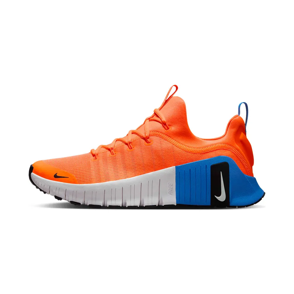 Nike Free Metcon 6 Total Orange Photo Blue Black White (FJ7127-802)