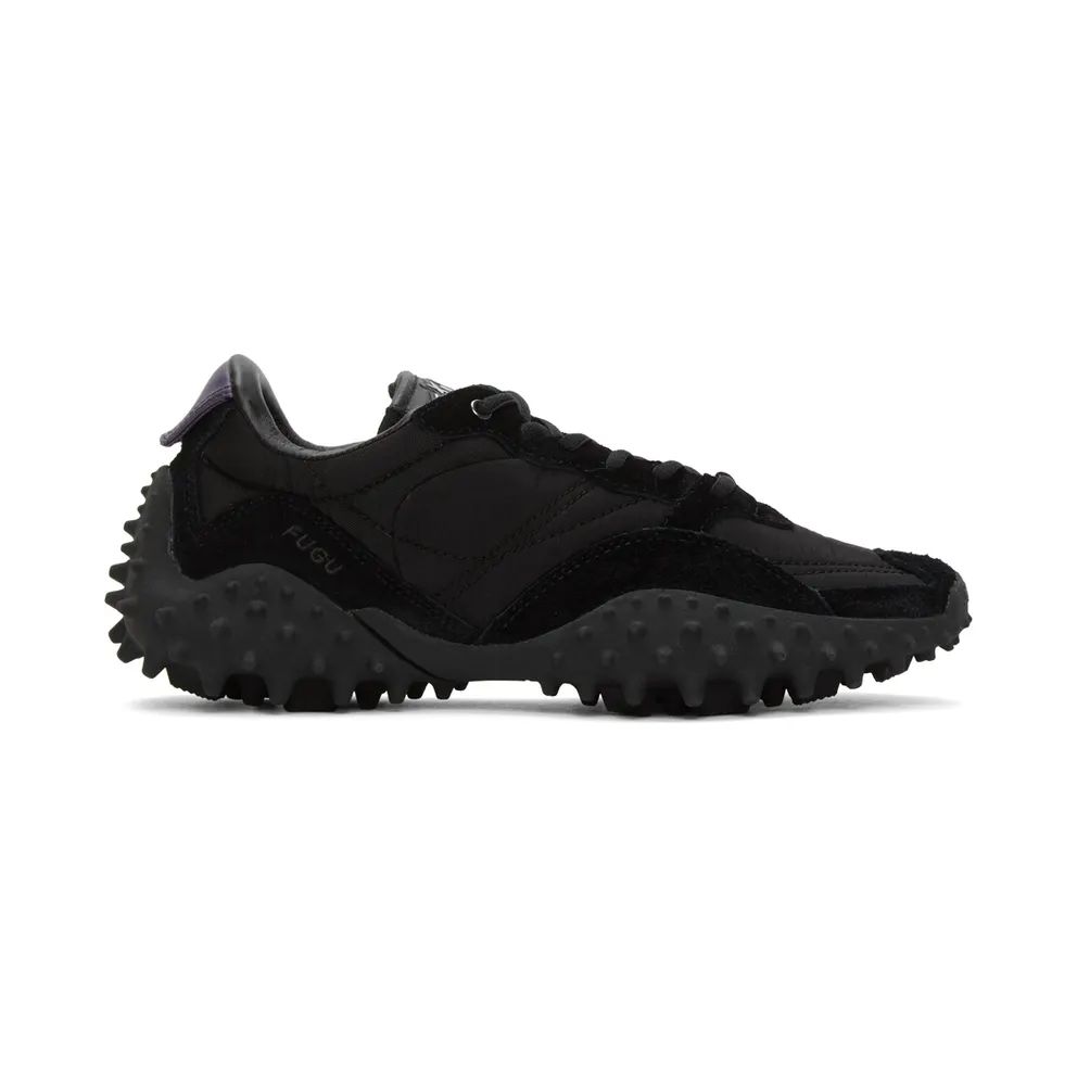 Eytys Black Suede Fugu Sneakers (FUSB)