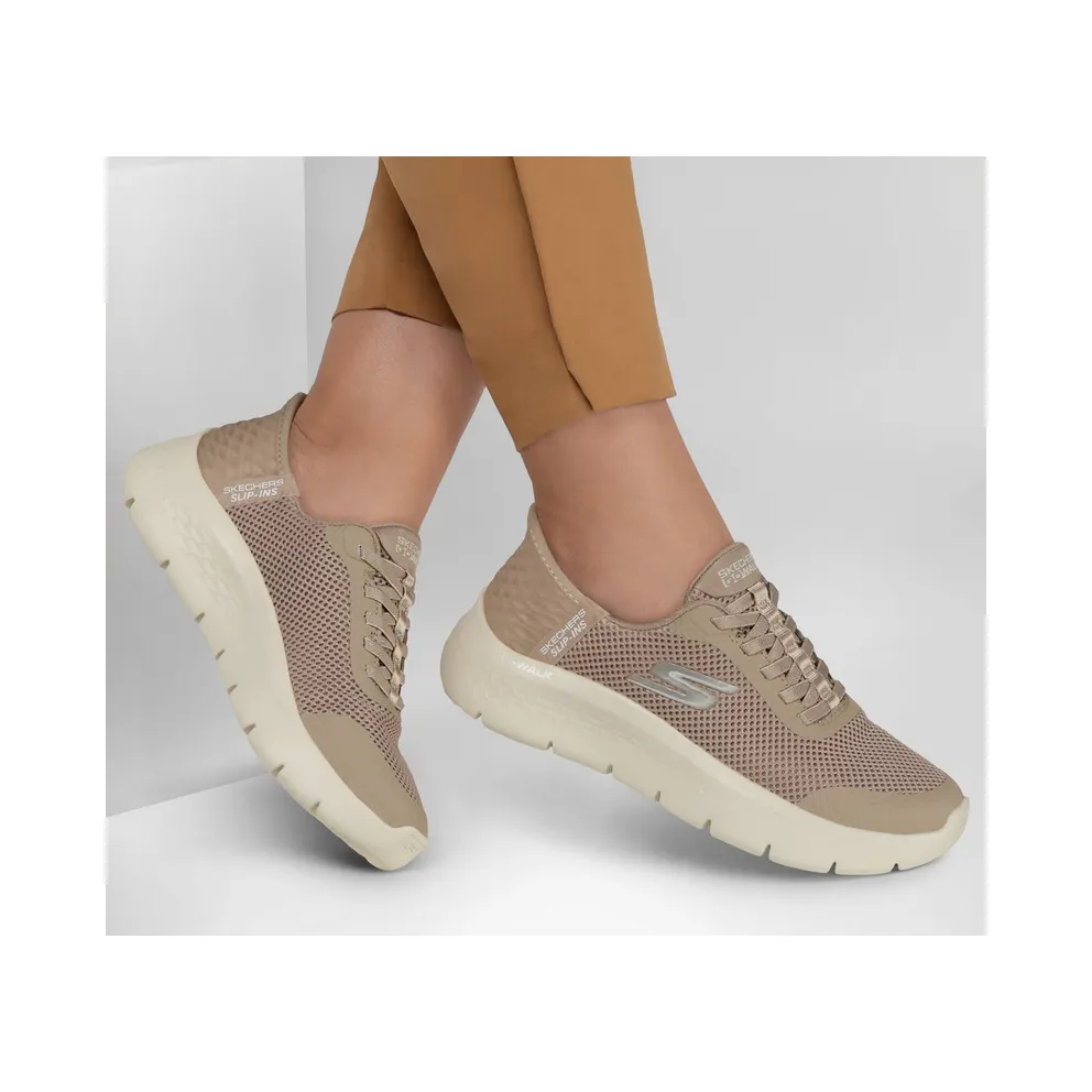 Skechers Slip-ins: GO WALK Flex – Grand Entry Sneaker Taupe