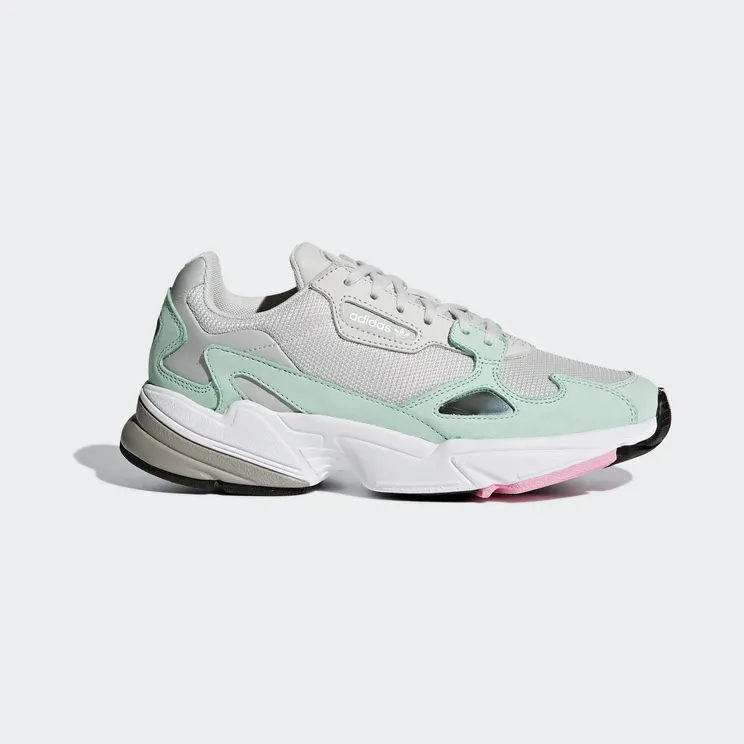 Adidas Falcon ‘Watermelon’ Grey/Grey/Easy Green (B28127)