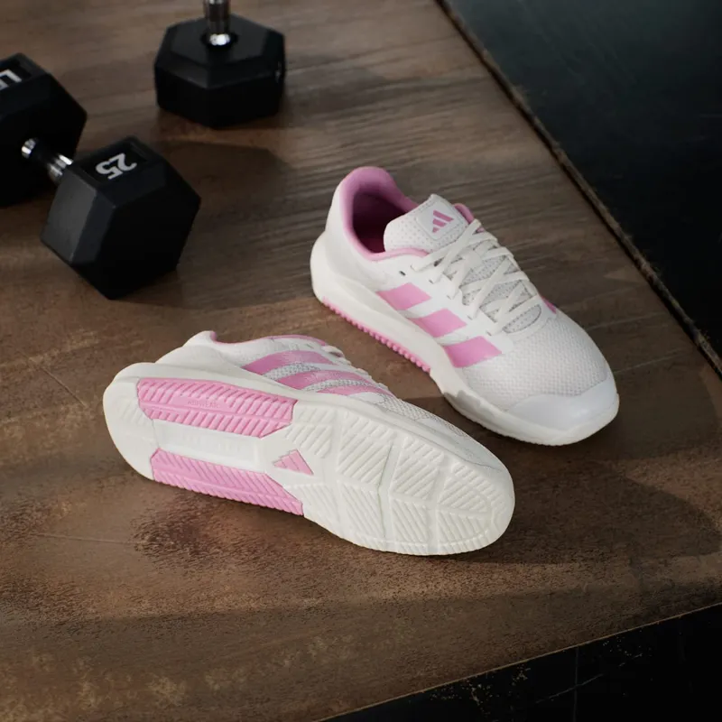 Adidas Dropset Base Training Shoes Chalk White / St Tropic Bloom / St Tropic Bloom (LA3871)