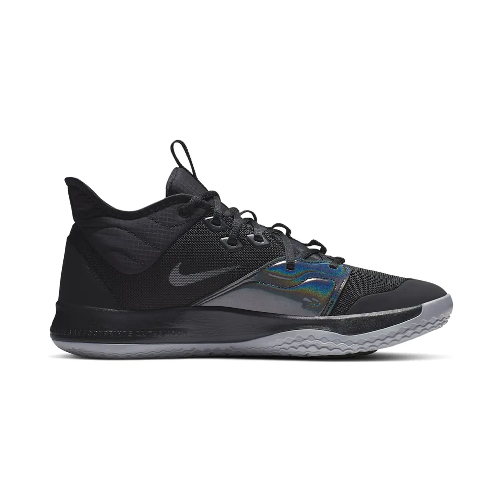 Nike PG 3 Black Iridescent Black/Black (AO2607-003)