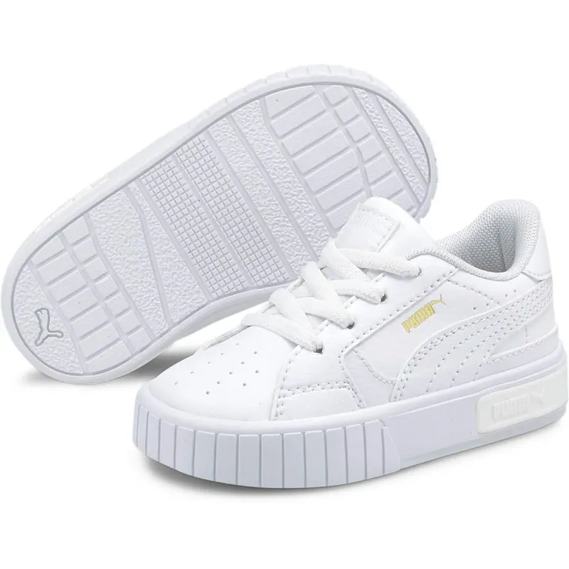 Puma Cali Star AC Inf PUMA WHITE-PUMA WHITE für Kids, weiß, Größe 21 EU / 4,5 Kids UK (380551001)