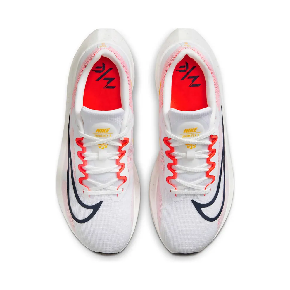 Nike Zoom Fly 5 White Bright Crimson (DM8968-100)