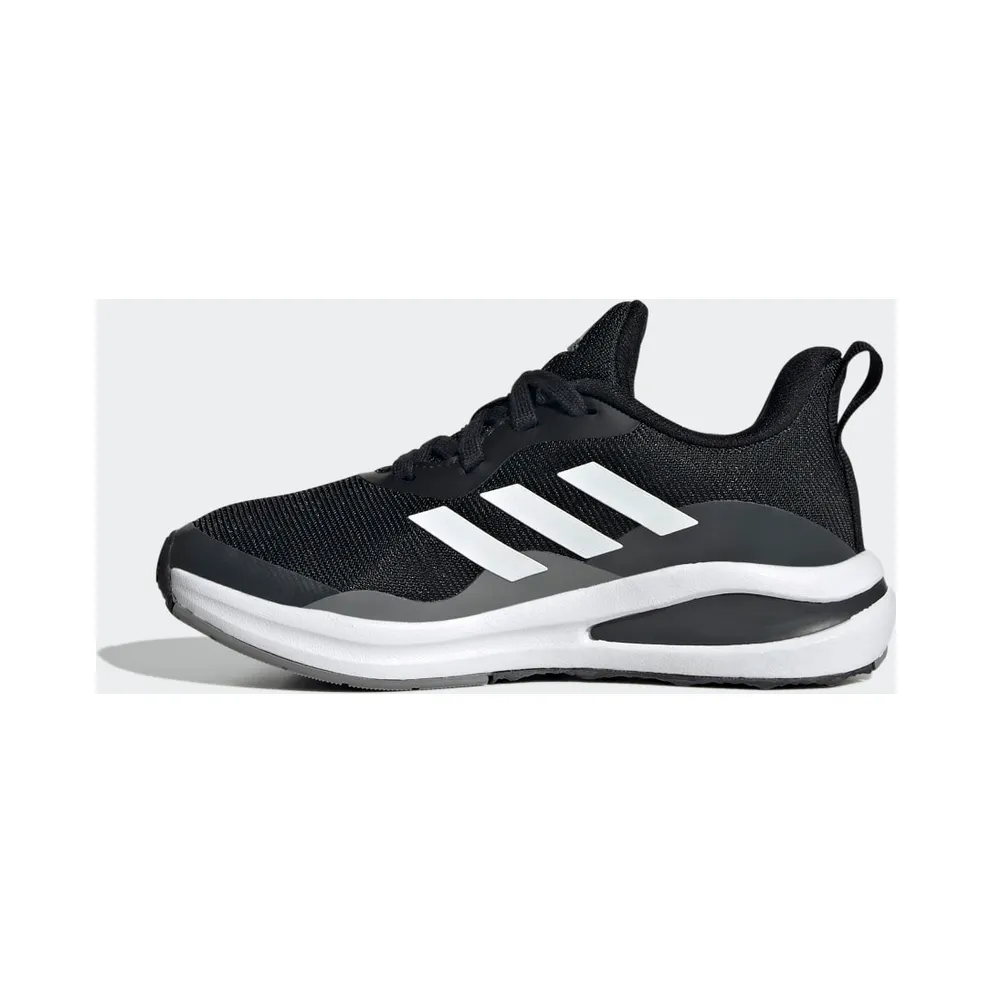 adidas FortaRun Sport Running Lace-up Shoes Core Black / Cloud White / Grey Six (GZ4415)