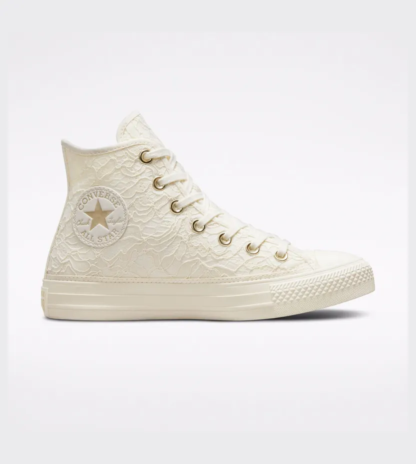 Converse Chuck Taylor All Star Lace Egret/egret/goud (A01775C)