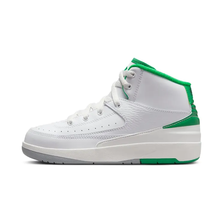 Air Jordan 2 PS “White / Sail / Light Steel Grey / Lucky Green” (DQ8564-103)