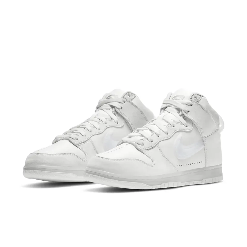 Nike Dunk High Slam Jam White Pure Platinum White/Clear-Pure Platinum (DA1639-100)
