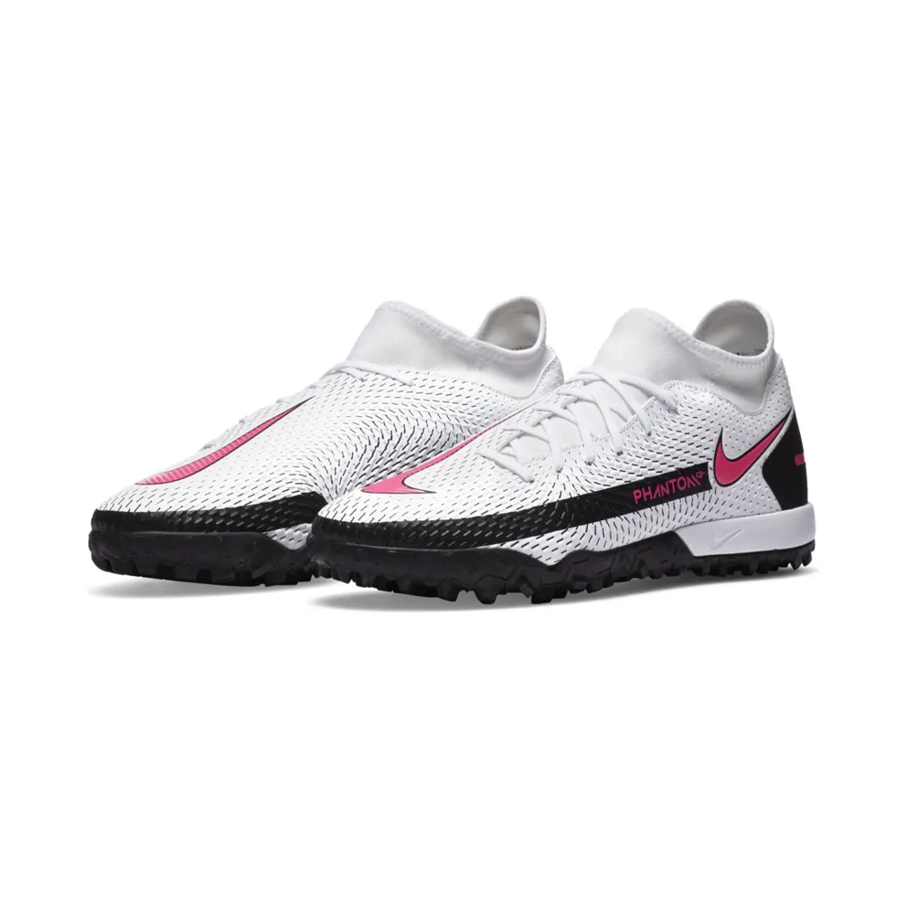 Nike Phantom GT Academy DF TF White Black Pink Blast White/Black-Pink Blast (CW6666-160)