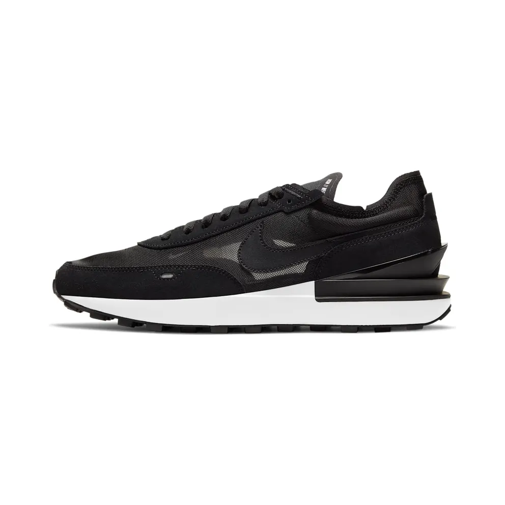 Nike Waffle One Black / Black – White – Orange (DA7995-001)