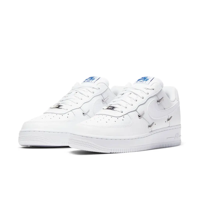 Nike Air Force 1 LX White (W) White/Hyper Royal-Black-White (CT1990-100)