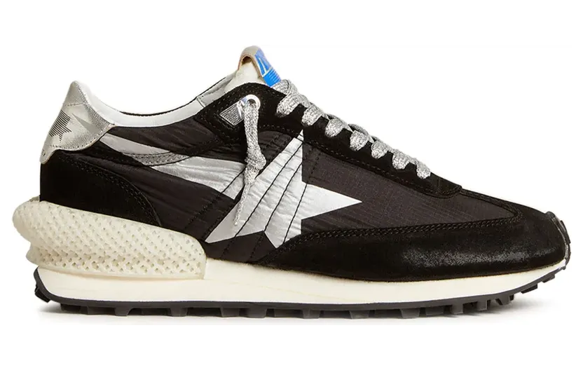 Golden Goose Marathon sneakers met vlakken – Zwart (GWF00684F005675)