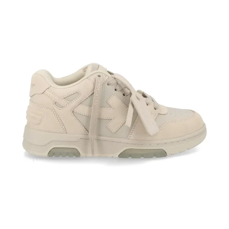 Off-White Arrow sneakers met rits – Beige (W259S6L0046F08)