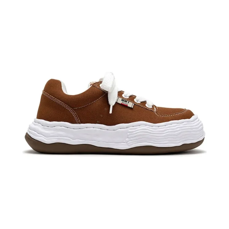 Maison Mihara Yasuhiro Oliver OG Sole Canvas Low Brown (A15FW704-BRN)