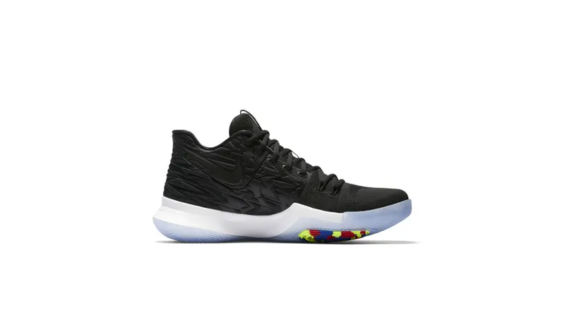 Nike Kyrie 3 Black Multi-Color Black/Black (852395-009)