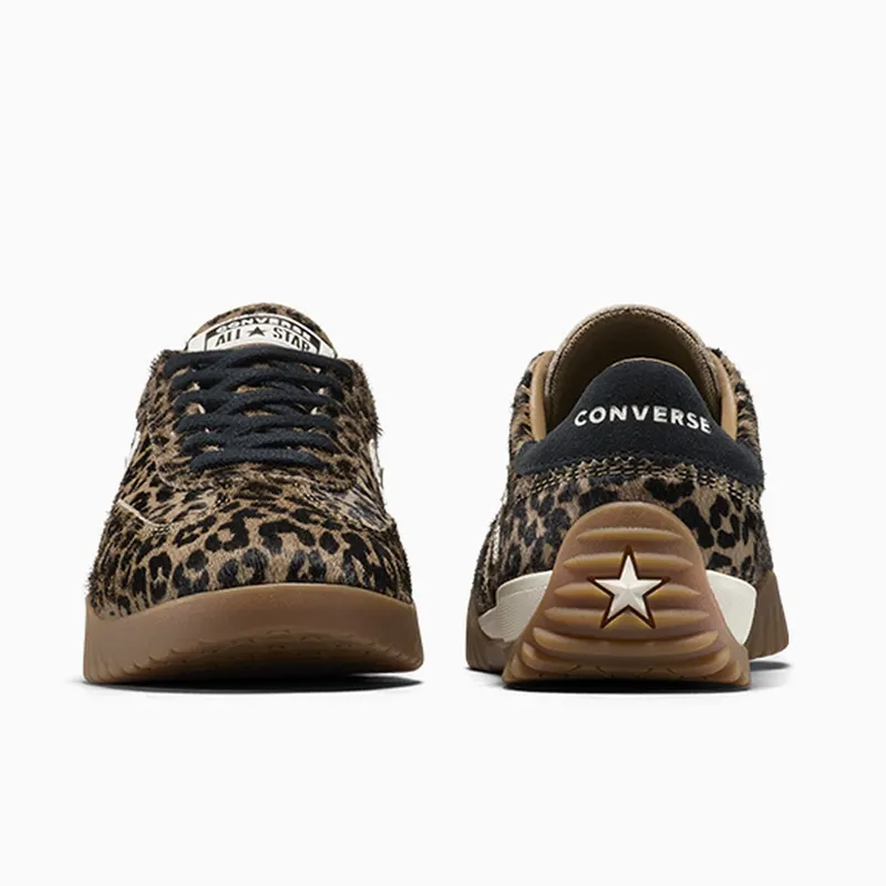 Converse Run Star Trainer Leopard Print Pony Hair (A19273C)