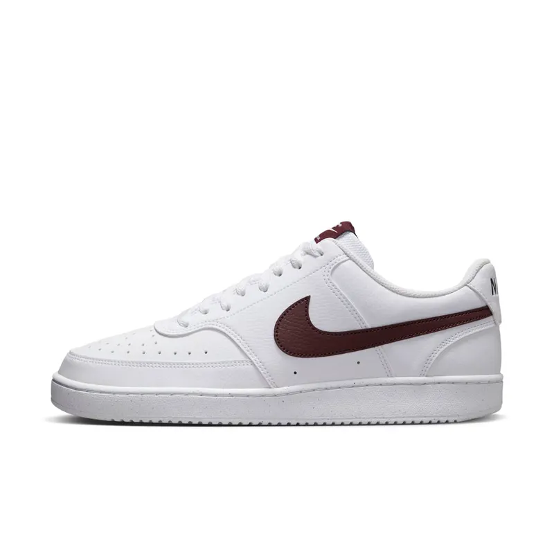 Nike Court Vision Low Next Nature White Burgundy Crush (DH2987-113)
