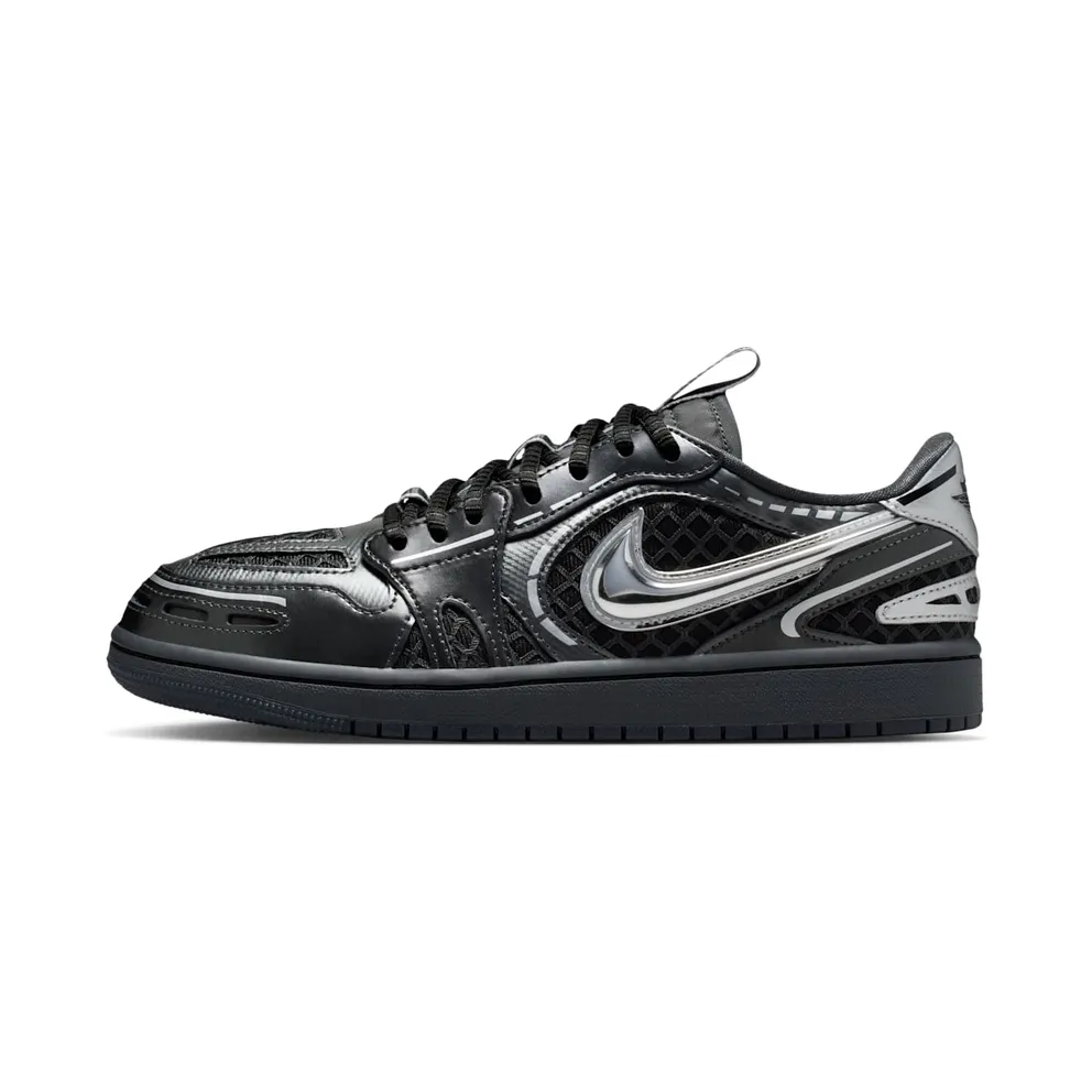 Jordan 1 Low Method of Make V3 “Black Metallic Silver” (HQ2186-001)