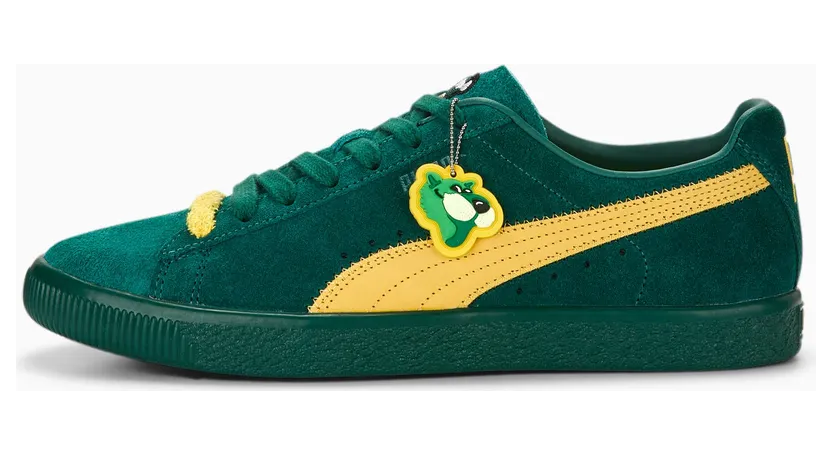 Puma Clyde Super PUMA Groen/Geel (386349-01)