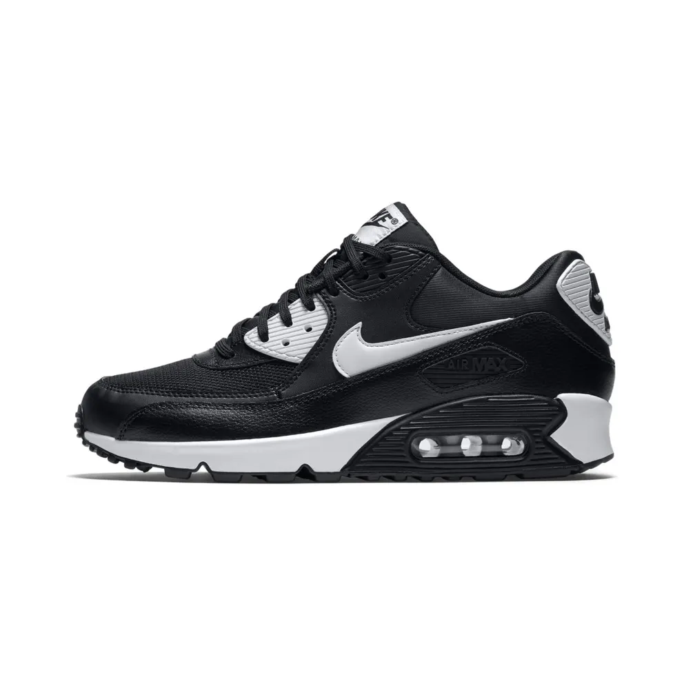 Nike Air Max 90 Essential Black White (W) (616730-023)