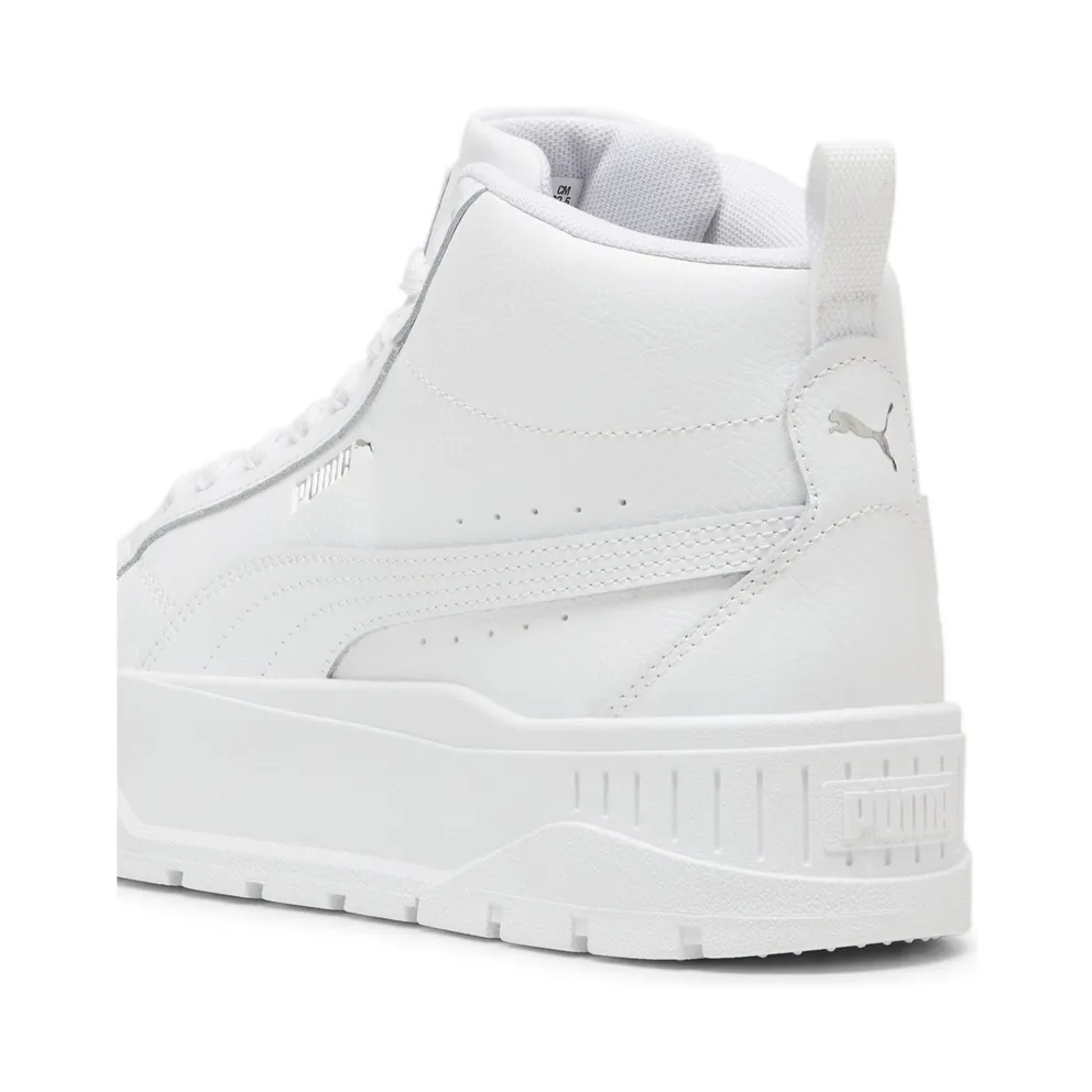 Puma Karmen II Mid “Puma White / Puma White / Puma Silver” (397459_01)