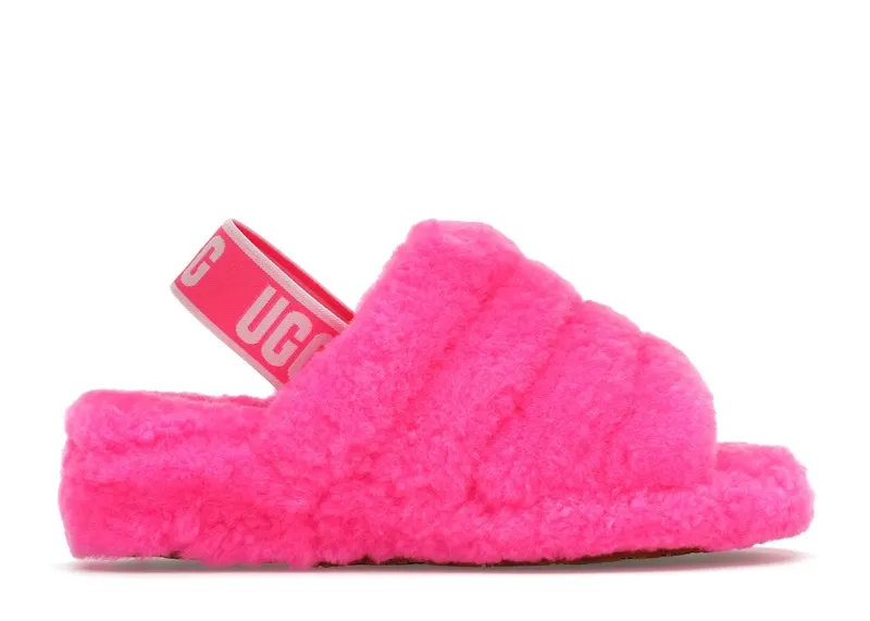 UGG Fluff Yeah Slide Taffy Pink (1095119-TYPN)