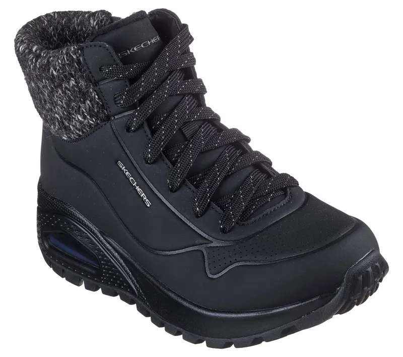 Skechers UNO Rugged – Darling Days – Black (167988 BLK)