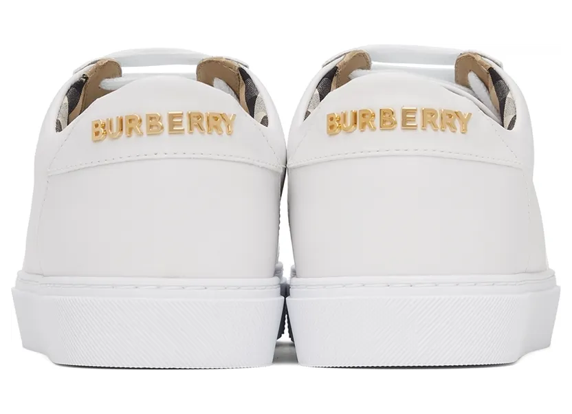 Burberry White Salmond Sneakers (8037250) (4)