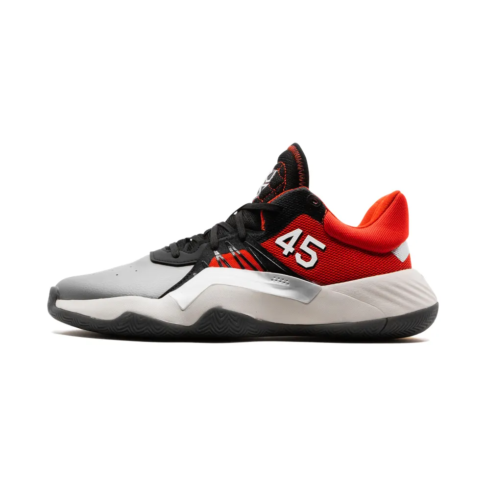adidas D.O.N. Issue #1 Schuh Black / Red / Silver (EF9911)