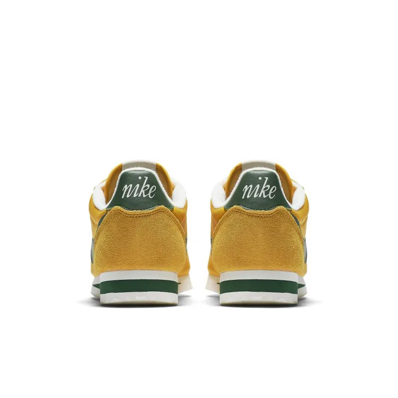 Nike Classic Cortez Nylon Oregon Yellow Ochre/Gorge Green-Sail (876873-700)